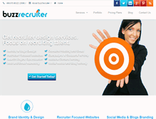 Tablet Screenshot of buzzrecruiter.com